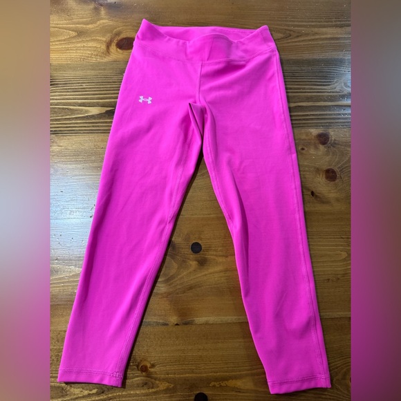 Under Armour Kids' Pink and Aqua Joggers Set - Picture 2 of 8